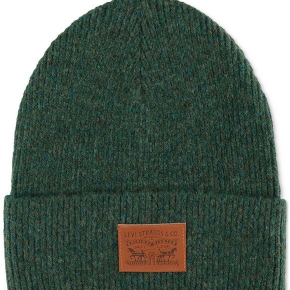 [NWT] Levi's Elevated Beanie in Green - Picture 1 of 4